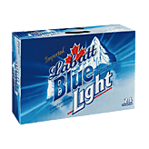 Labatt Blue Light Pilsener 12 Oz Left Picture